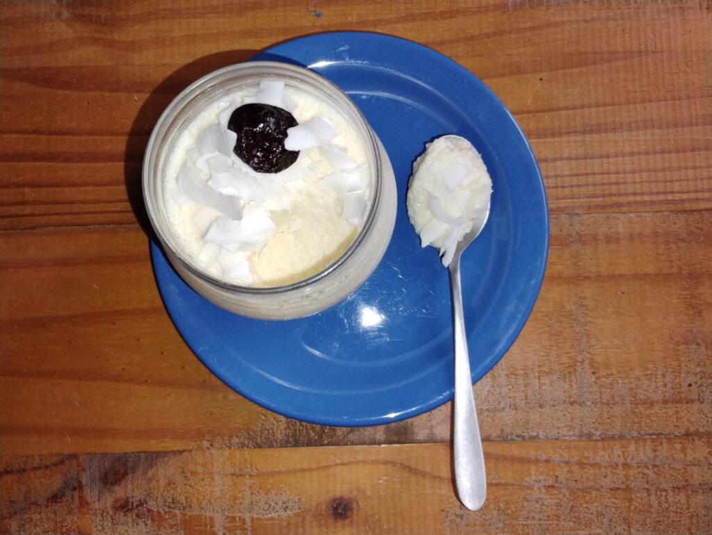 mousse de coco
