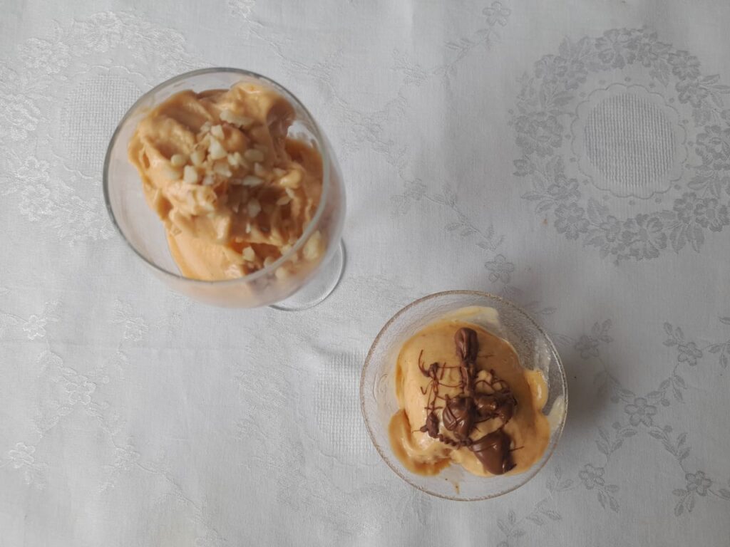 mousse de sorvete