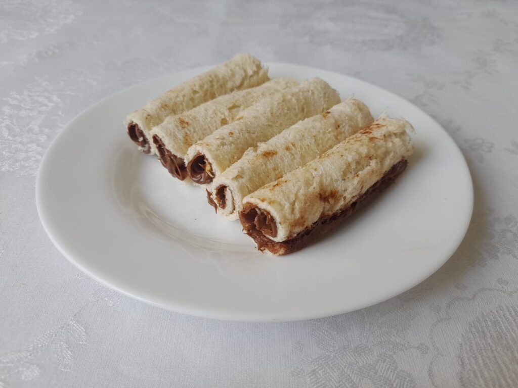 rolinho de nutella
