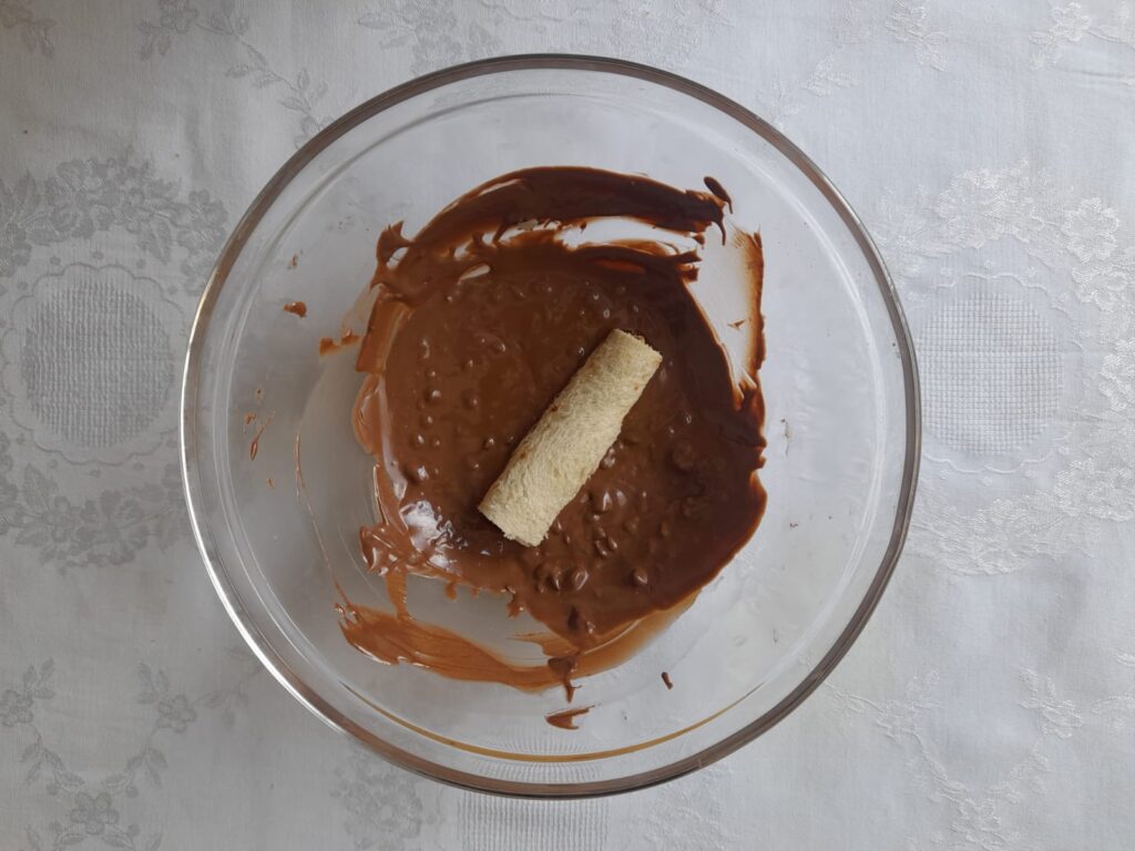 rolinho de nutella