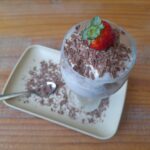 mousse de ricota com banana