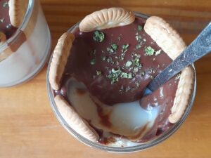 Mousse de Limão com Ganache de Chocolate!