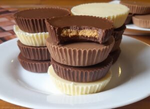 Barra de Amendoim Caseira tipo Reese – A receita simples que viralizou!