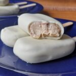 Picolé de Banana com Pasta de Amendoim